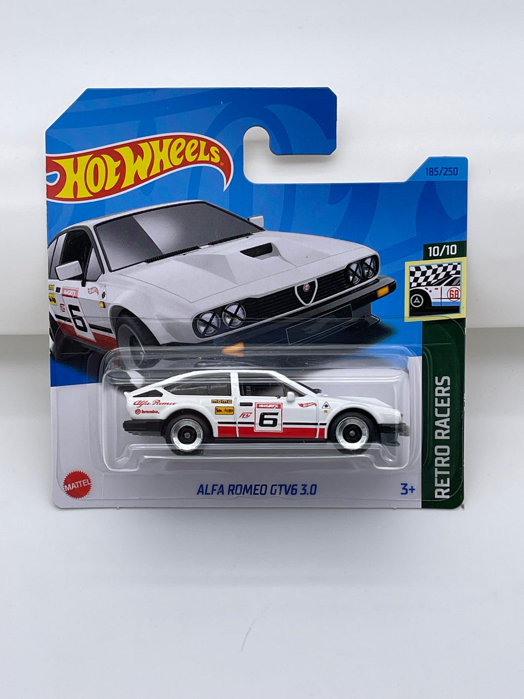 Hot Wheels Alfa Romeo GTV6 3.0 (Short Card)