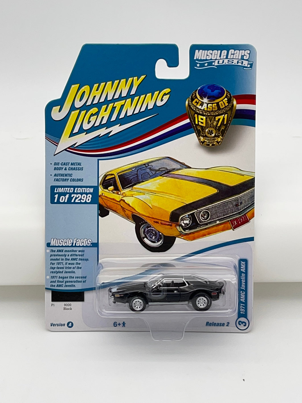 Johnny Lightning ‘71 AMC Javelin AMX Muscle Cars