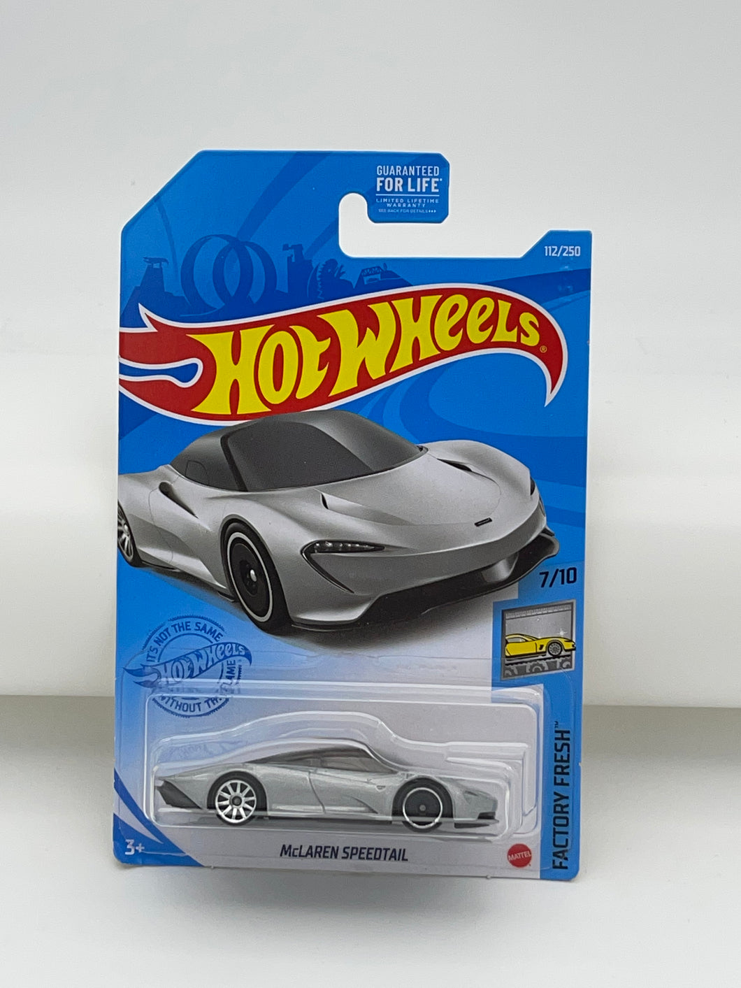 Hot Wheels McLaren Speedtail (Silver)