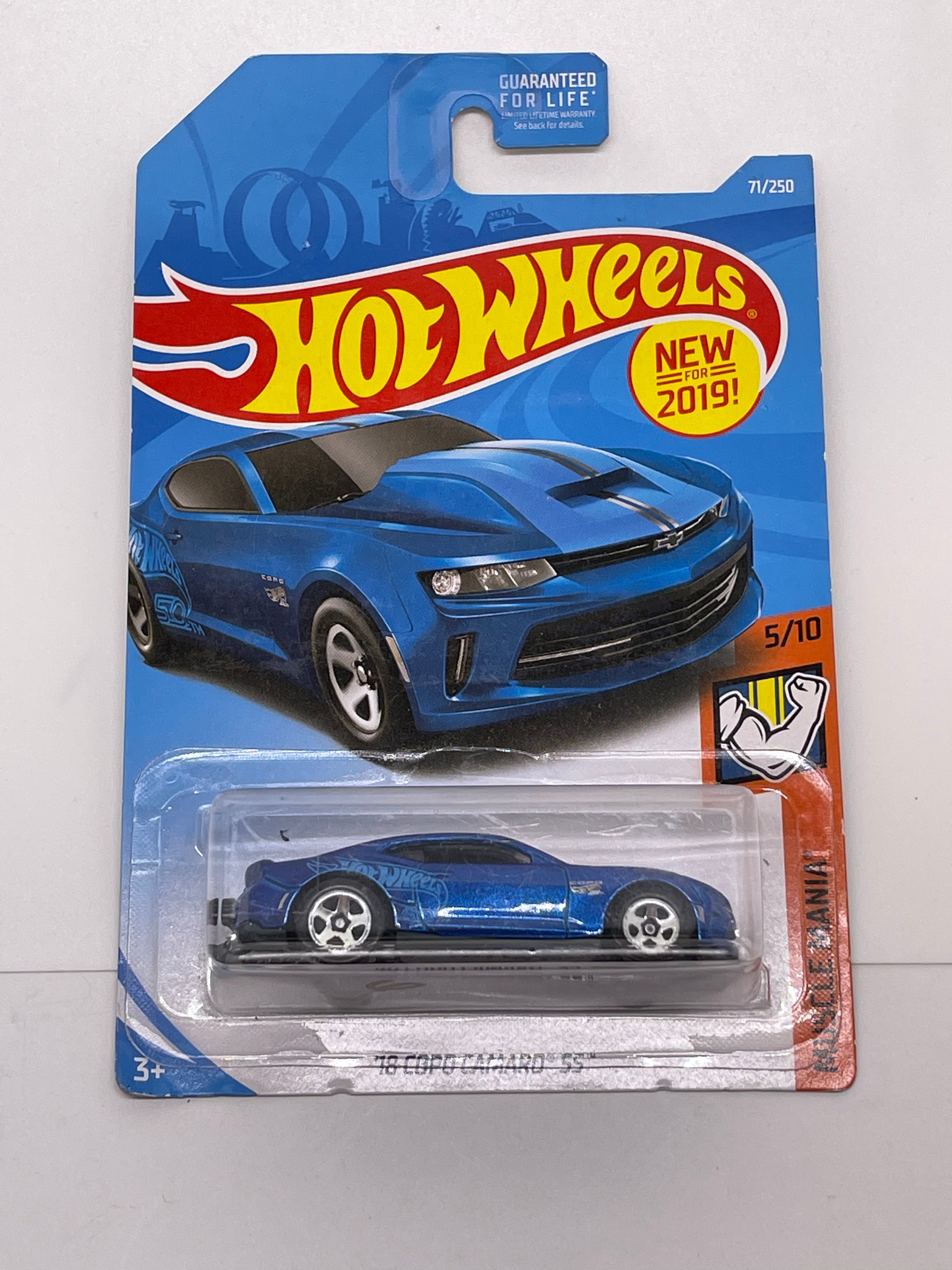 Hot Wheels ‘18 Copo Camaro SS (Blue)